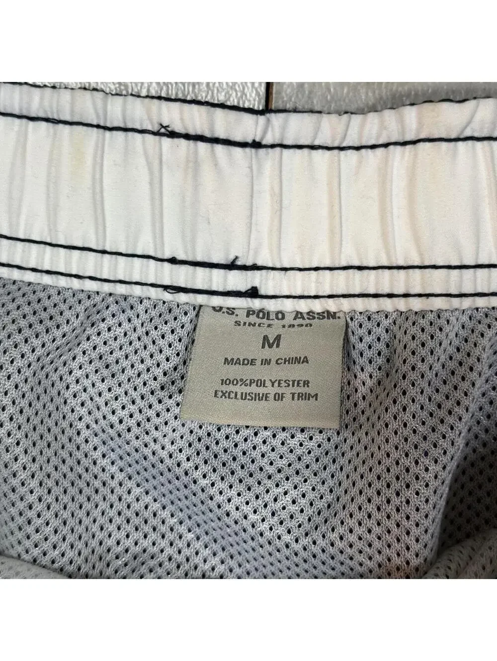 U.S. Polo Assn. Navy Cargo Swim Shorts Size Medium
